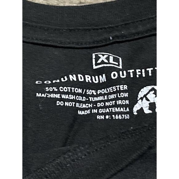 CONUNDRUM OUTFITTERS Right to Bear T SHIRTS SIZE XL BLACK Lot Of 3 - Picture 5 of 7